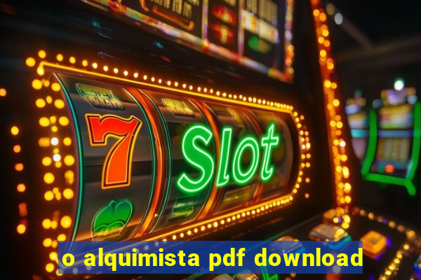 o alquimista pdf download